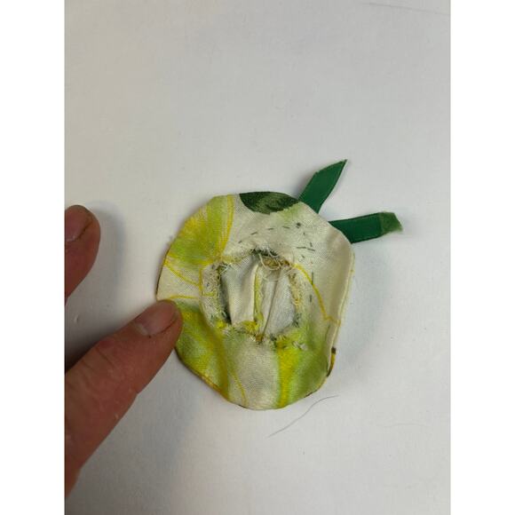 1960s Barbie clone yellow rose gown with hat & purse, 2-snap back set vtg - Picture 7 of 9